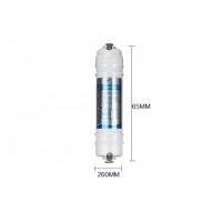 High Quality So Safe New In-Line Carbon Mineral Alkaline Water Filter From China