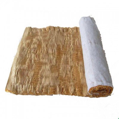 Low resistance air filter paper in roll